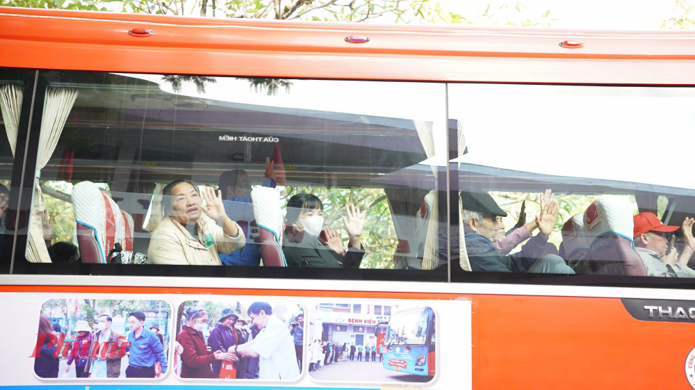 Các chuyến xe đưa bệnh nhân về bến xe trung tâm và các điểm dọc Quốc lộ 1A, qua các tỉnh, thành phố gồm Hà Tĩnh, Quảng Trị, Đà Nẵng và Quảng Ngãi. Đối tượng được hỗ trợ là các bệnh nhân nặng, có hoàn cảnh khó khăn đang điều trị tại các khoa, trung tâm lâm sàng của bệnh viện, ưu tiên bệnh nhân thuộc Trung tâm Ung bướu, Trung tâm Tim mạch, Khoa Hồi sức cấp cứu, Khoa Đột quỵ, Khoa Nhi Ung bướu và Khoa Huyết học lâm sàng.