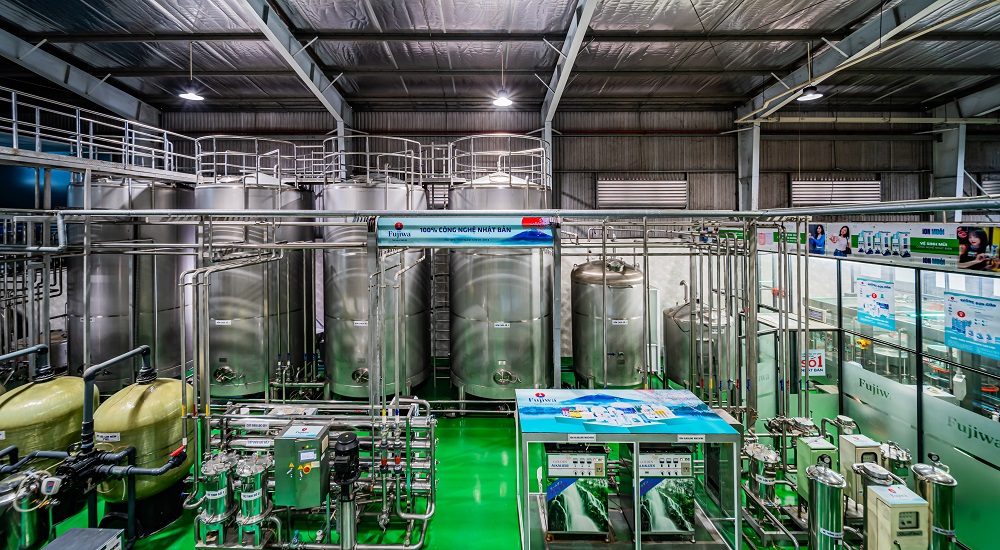 Chuỗi quy trình sản xuất tự động hóa theo tiêu chuẩn Nhật Bản tại nhà máy Fujiwa