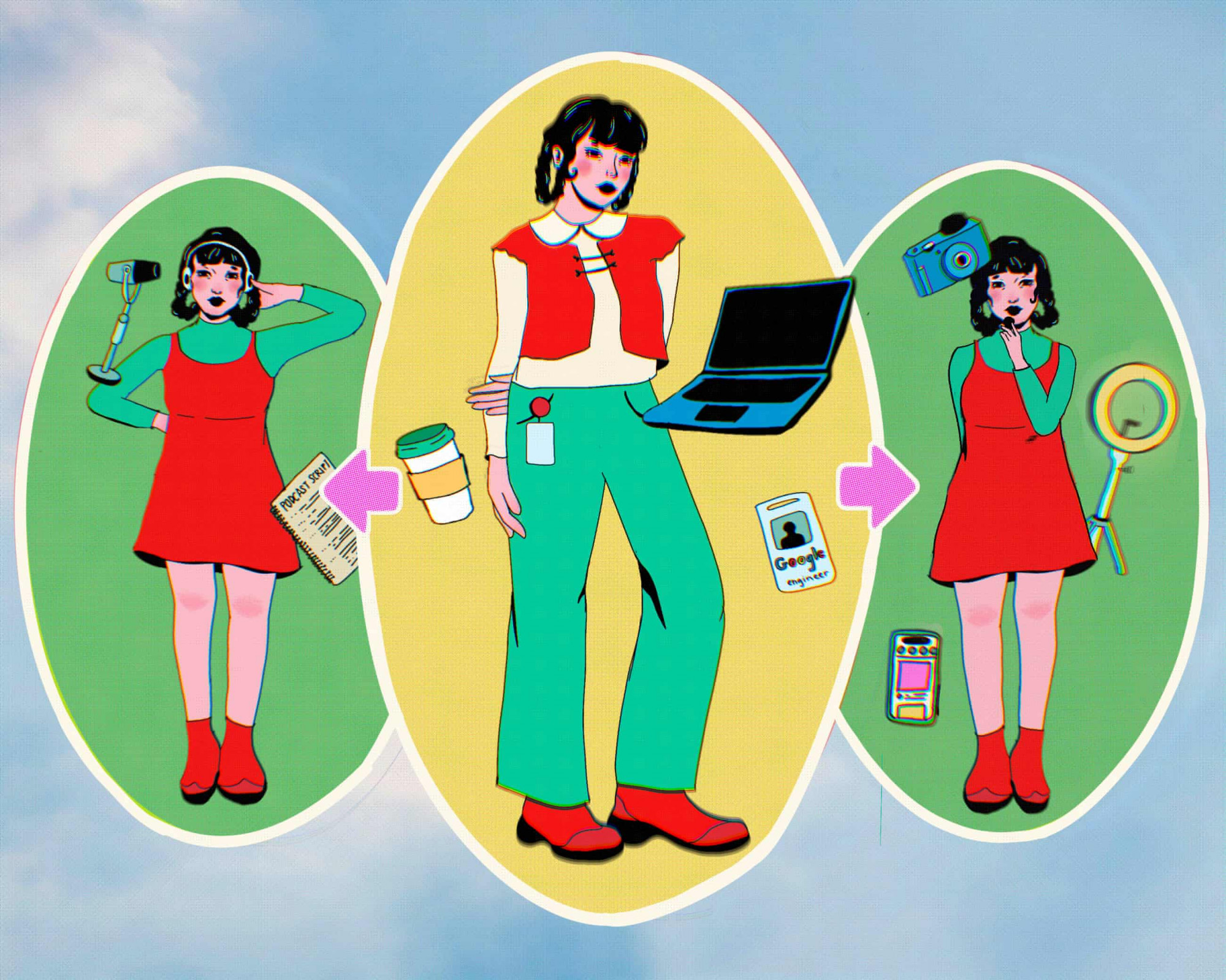 Gen Z ngày càng đa năng hơn trong công việc để đối phó với tình hình kinh tế khó khăn hiện nay - Ảnh: Rita Liu/The Guardian