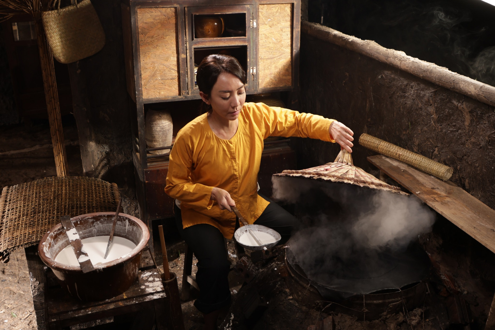 Hình ảnh trên phim Ai thương ai mến của Thu Trang