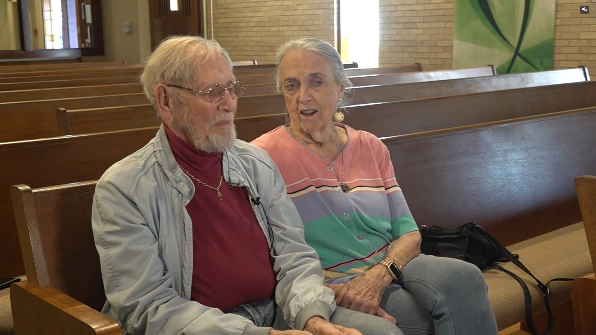 Marilyn và Bob Ritchie đang chuẩn bị kỷ niệm 70 năm ngày cưới vào tháng 8/2026 - Ảnh: KcenTV