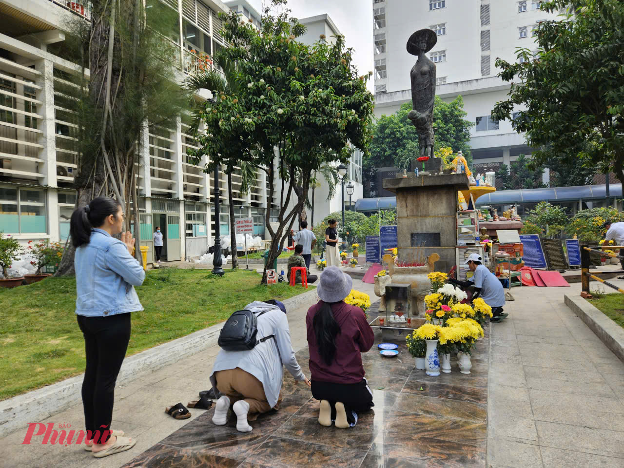 Nơi đây từ lâu đã là điểm tựa tinh thần cho người bệnh và thân nhân đang điều trị