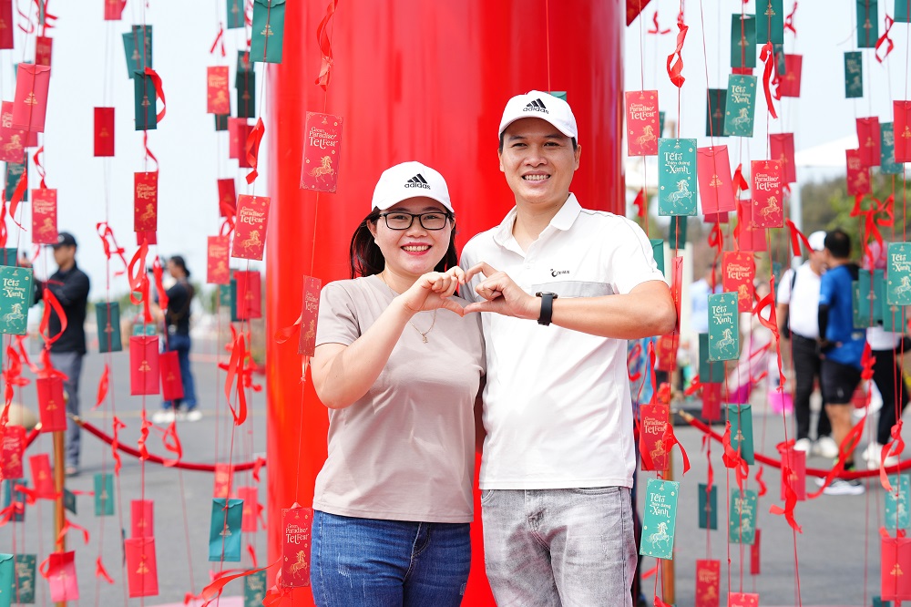 Green Paradise Tet Fest mang lại nhiều trải nghiệm khác biệt cho các cặp đôi trong ngày Valentine - Ảnh: Vingroup