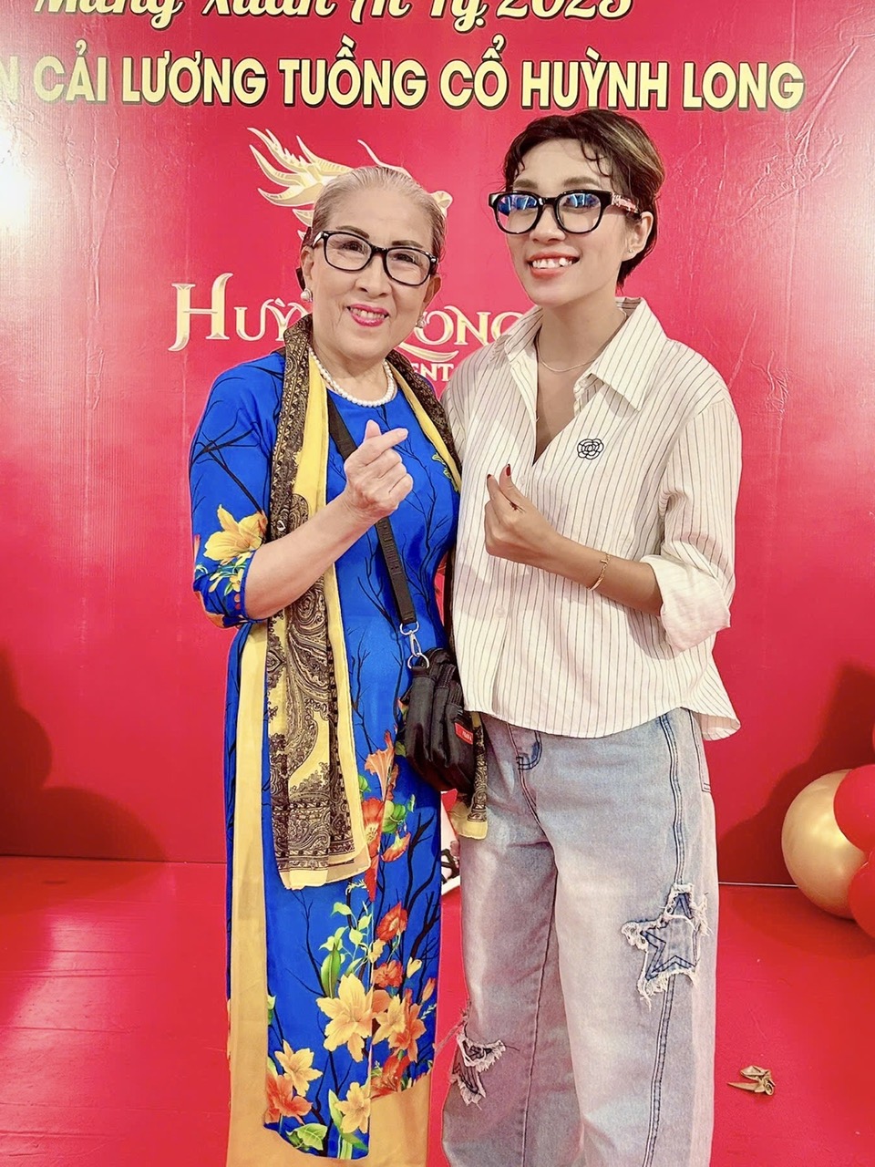 Vui xuân cùng học trò - Ảnh do nhân vật cung cấp