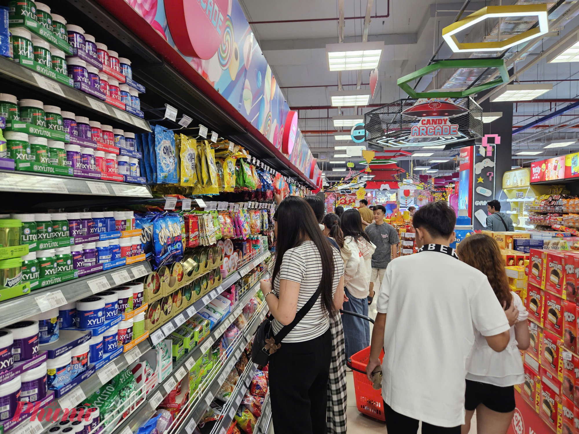 So với mấy ngày trước, sức mua tại các kênh phân phối hiện đại tăng rõ rệt.