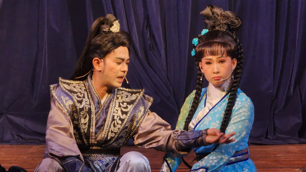 Nghệ sĩ Nguyễn Văn Mẹo và Trúc Phương