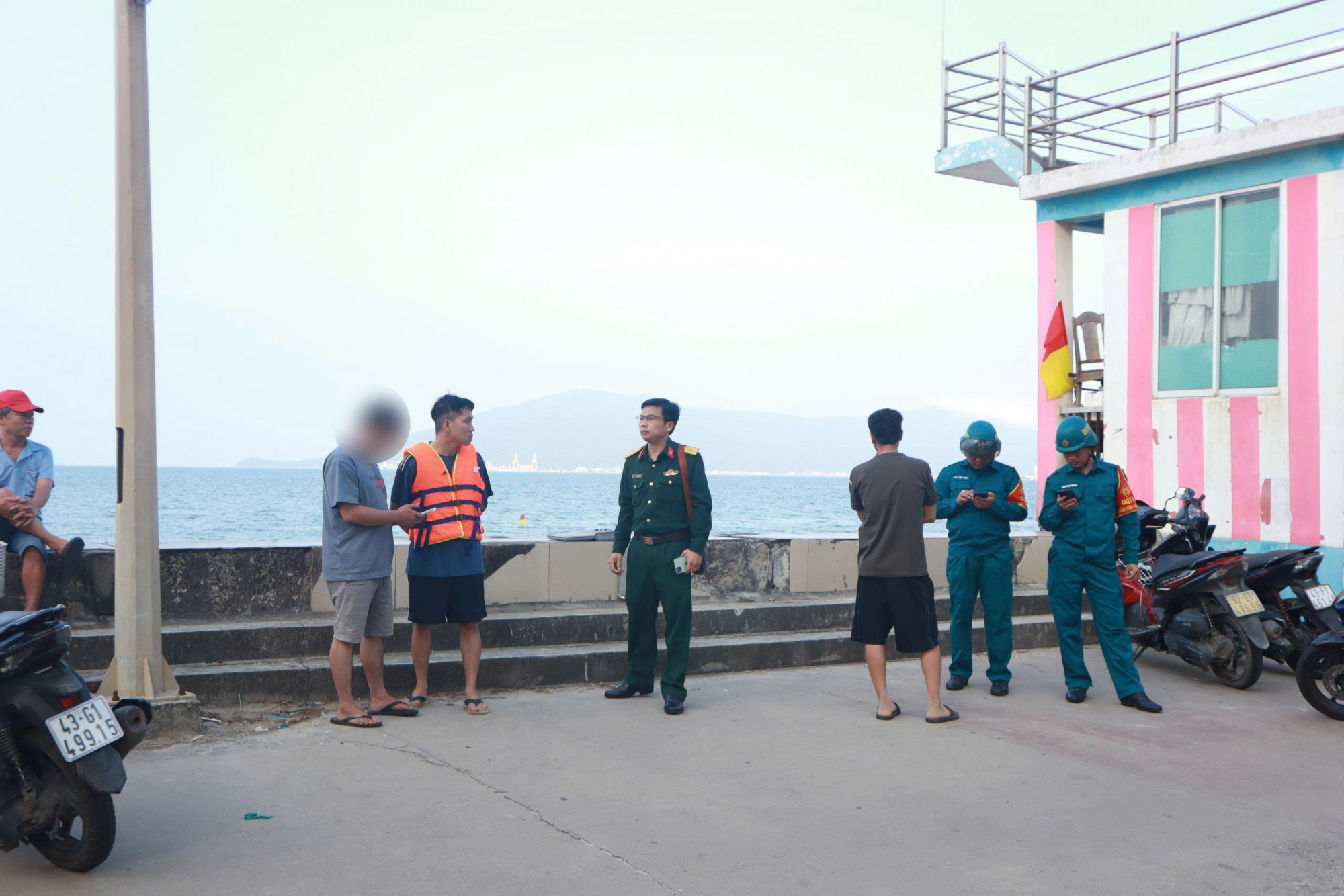 Thời điểm quân đội phát hiện người điều khiển phương tiện bay trái phép.