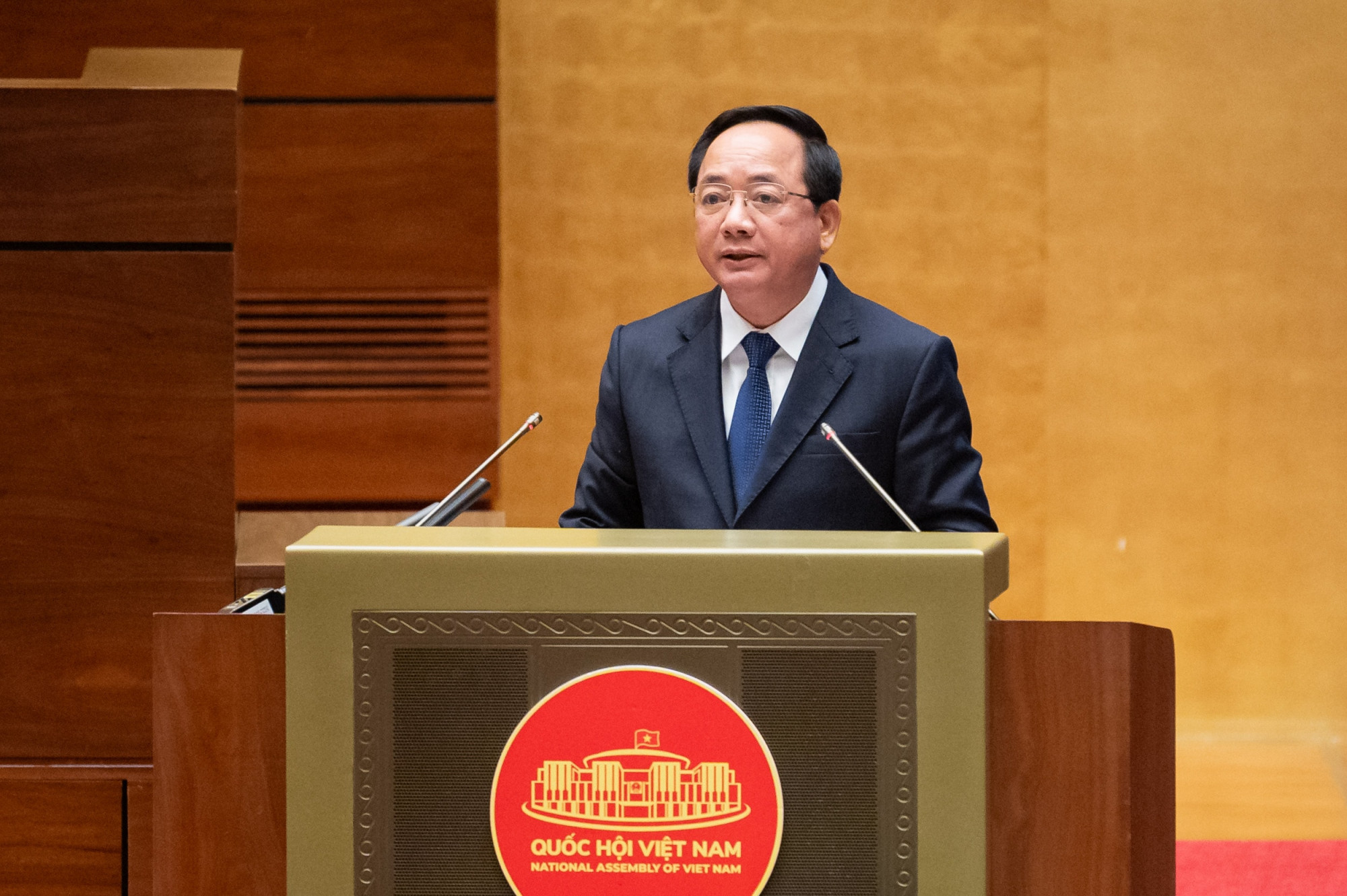 Trưởng ban Tuyên giáo và Dân vận Trịnh Văn Quyết - ảnh: Phạm Thắng