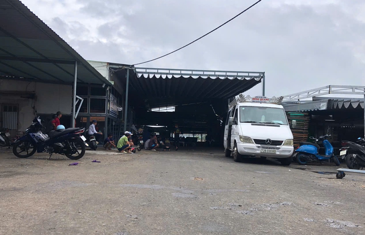 Hiện trường vụ việc. Ảnh: Q.H.