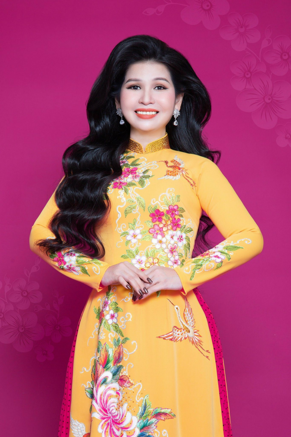 NSND Hồ Ngọc Trinh, trưởng đoàn nghệ thuật Cải lương Vàm Cỏ - Ảnh: Đoàn nghệ thuật Cải lương Vàm Cỏ