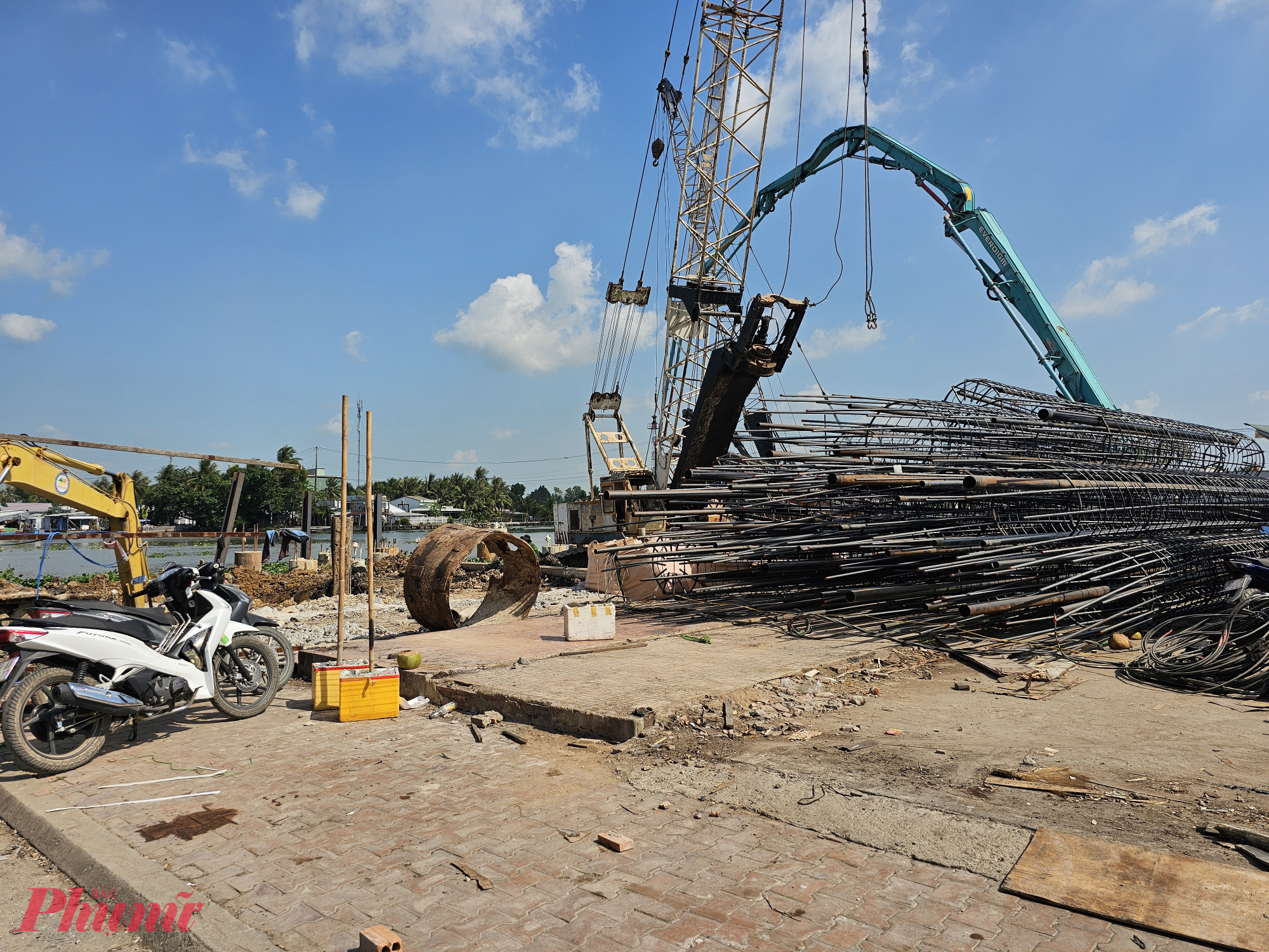 Giải ngân vốn đầu tư công của tỉnh An Giang tại các dự án chỉ đạt hơn 74% - Ảnh Phú Hữu