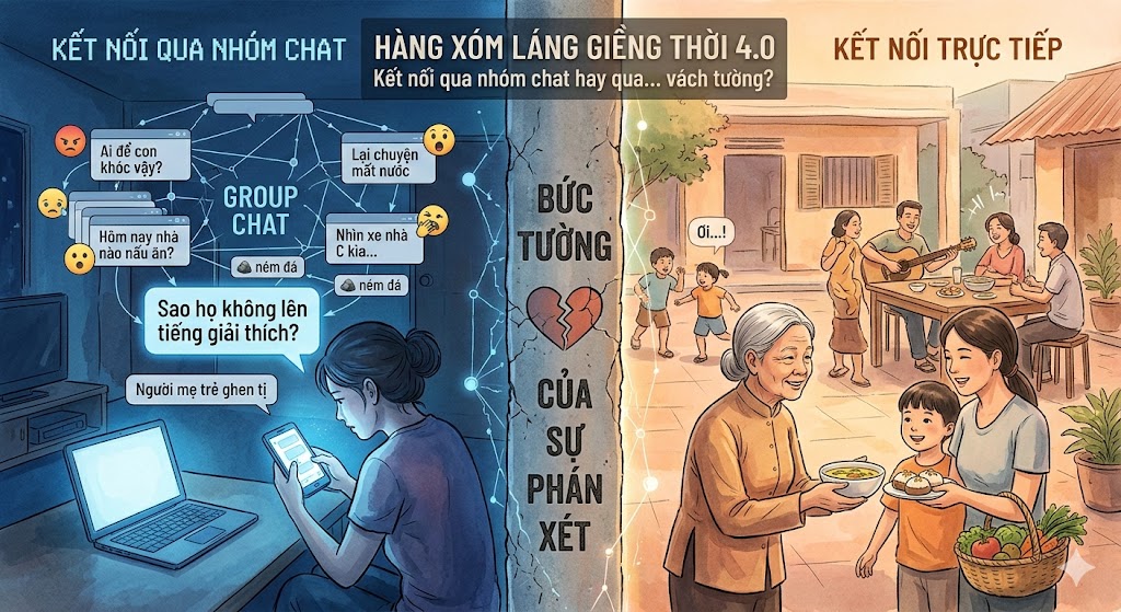 Group cư dân đang trở thành nơi châm ngòi cho những mâu thuẫn 