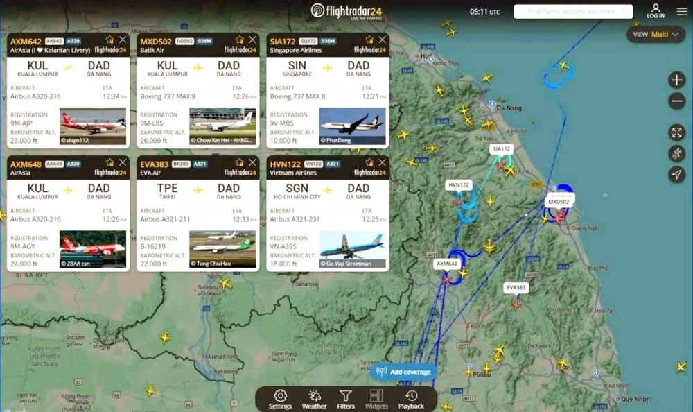 TP Đà Nẵng: Mạnh tay xử lý UAV trái phép để đảm bảo an toàn bay Hàng chục chuyến bay tại cảng hàng không quốc tế Đà Nẵng bị ảnh hưởng do UAV xâm nhập trái phép vùng cấm bay