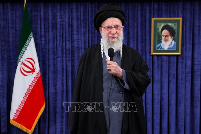 Lãnh tụ tối cao Iran Ali Khamenei tại Tehran ngày 9/2/2026. Ảnh: THX/TTXVN