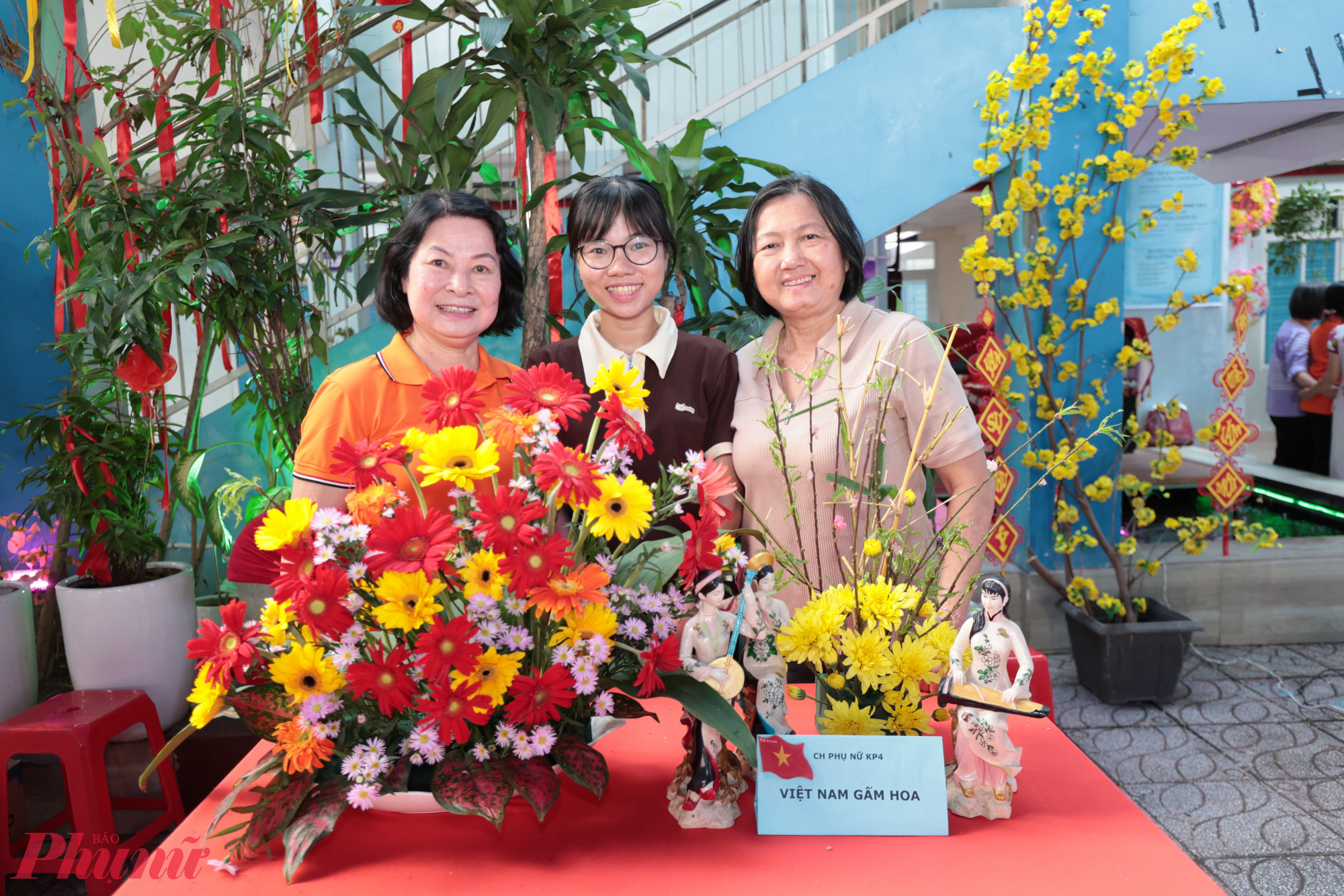 bà Trần Chí Hồng Phương – Chi hội trưởng Chi hội Phụ nữ khu phố 4