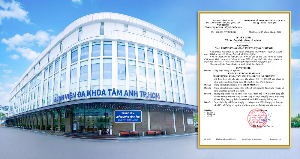 Với chứng nhận này, Hệ thống BVĐK Tâm Anh hiện có bốn đơn vị đạt tiêu chuẩn ISO 15189:2022 là 2 trung tâm xét nghiệm, 1 trung tâm giải phẫu bệnh tế bào và trung tâm chẩn đoán hình ảnh - Ảnh: BVĐK Tâm Anh