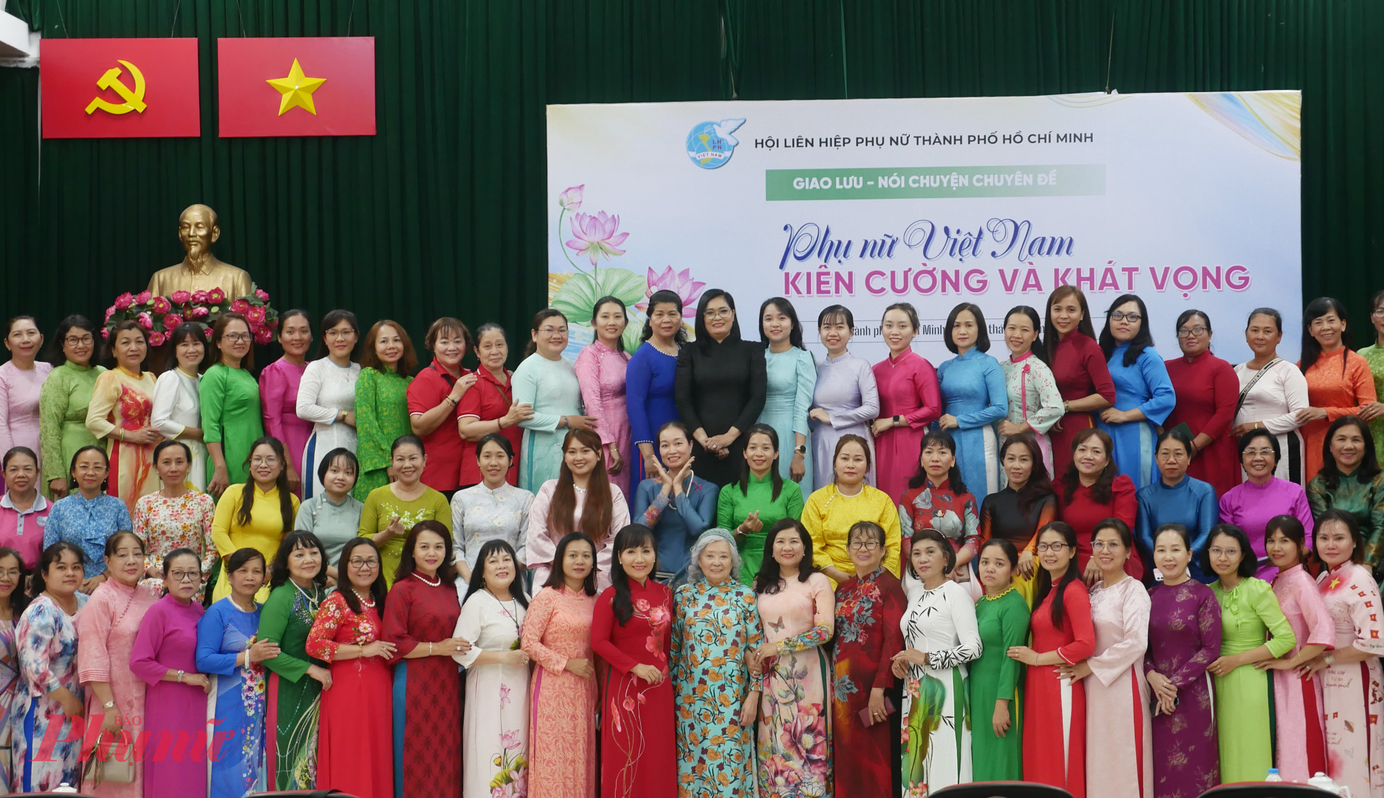 Câu chuyện của bà Trần Tố Nga bồi đắp lòng yêu nước và ý thức trách nhiệm của mỗi hội viên - Ảnh: Trang Nguyễn 