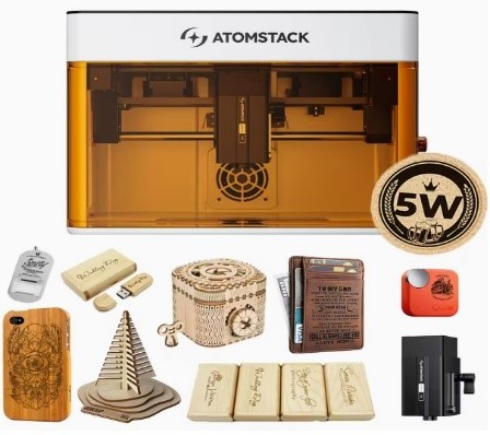 Máy khắc/ cắt laser để bàn thuộc diện thu hồi tại Đức