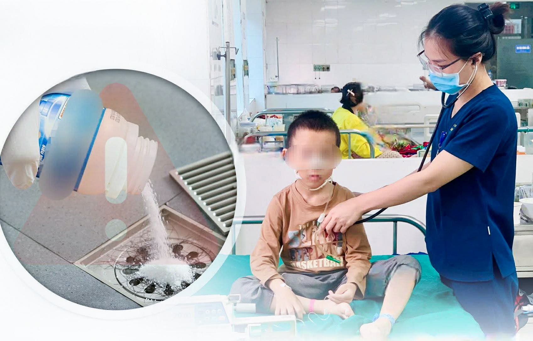 Sau 2 tuần điều trị, bé P. đã dần ổn định và được xuất viện về nhà - Ảnh: H.Yến