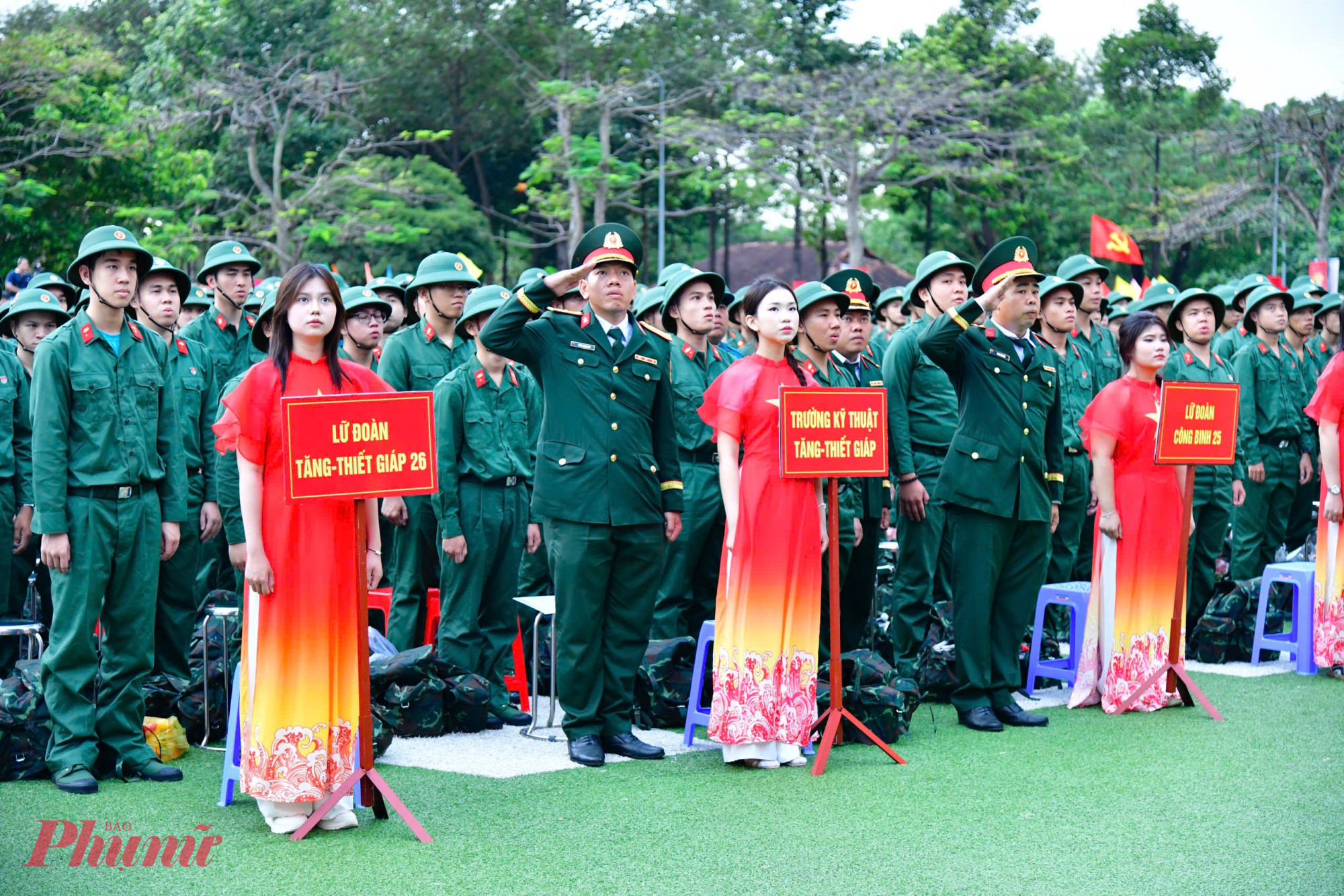 2.534 thanh niên TP.HCM chính thức khoác áo lính trong đợt giao quân năm 2026