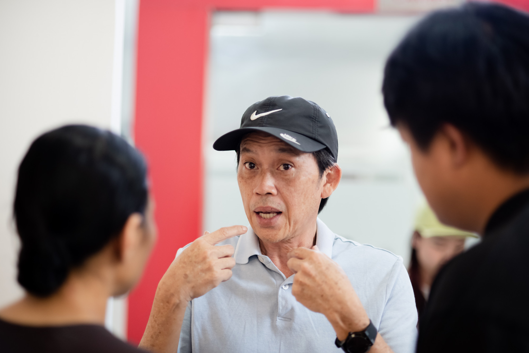 Nghệ sĩ Hoài Linh tham gia tuyển chọn diễn viên phim Đường về