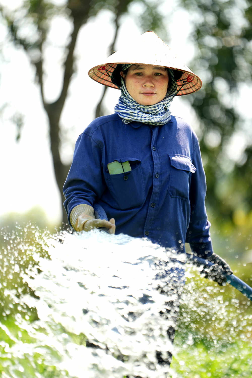 Chị Ka Riệp luôn ấp ủ mong muốn quay lại nghề nài ngựa - ẢNH: CÁT QUÂN
