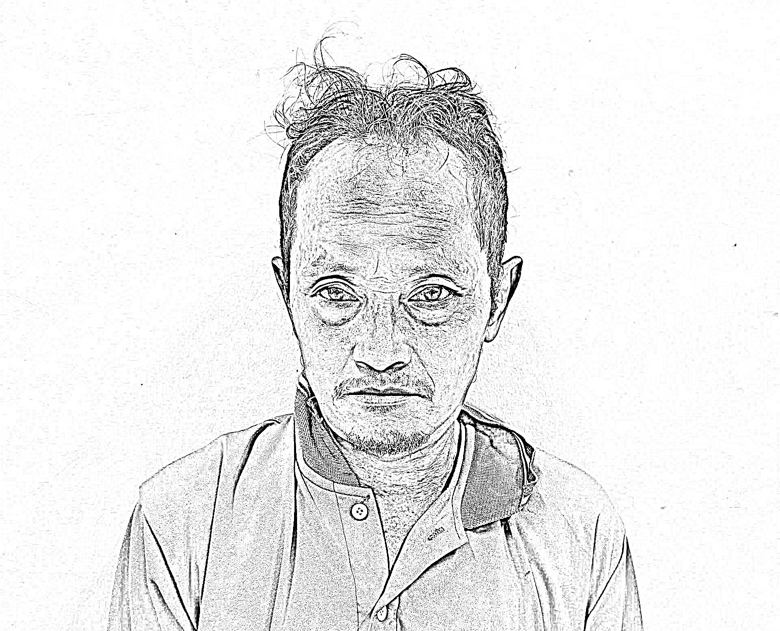 Đối tượng Nguyễn Văn Khai tại cơ quan công an - Ảnh CACC