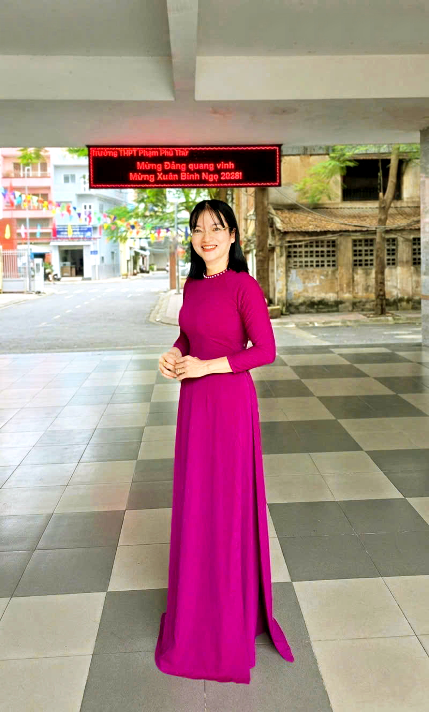 Cô giáo Ngô Thị Thúy Vân - Ảnh: C.Q.