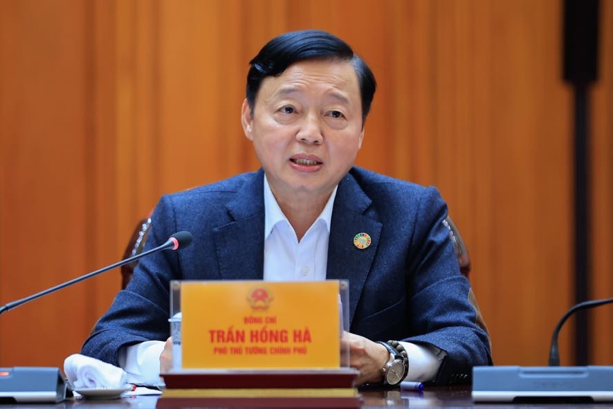 Phó Thủ tướng Chính phủ Trần Hồng Hà phát biểu - Ảnh: VGP/Nhật Bắc