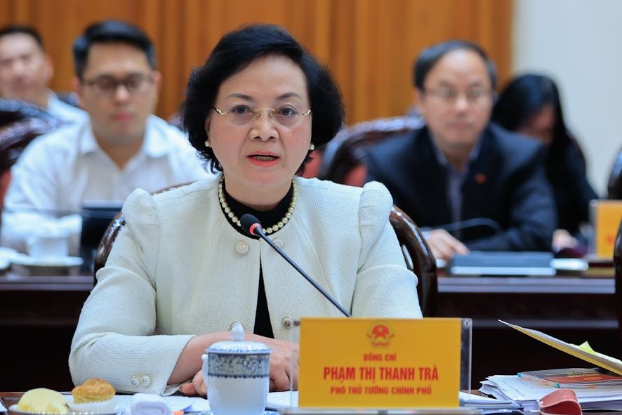Phó Thủ tướng Phạm Thị Thanh Trà phát biểu - Ảnh: VGP/Nhật Bắc