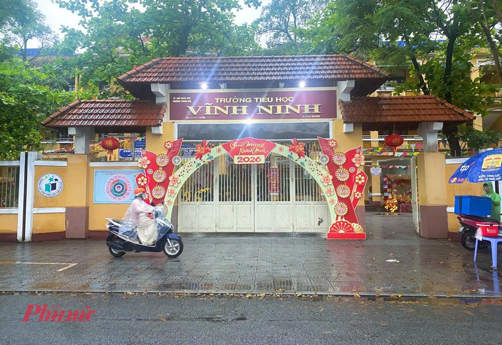 Trường tiểu học Vĩnh Ninh được đánh giá là một trong những trường tiểu học có chất lượng dạy học tốt trên địa bàn TP Huế