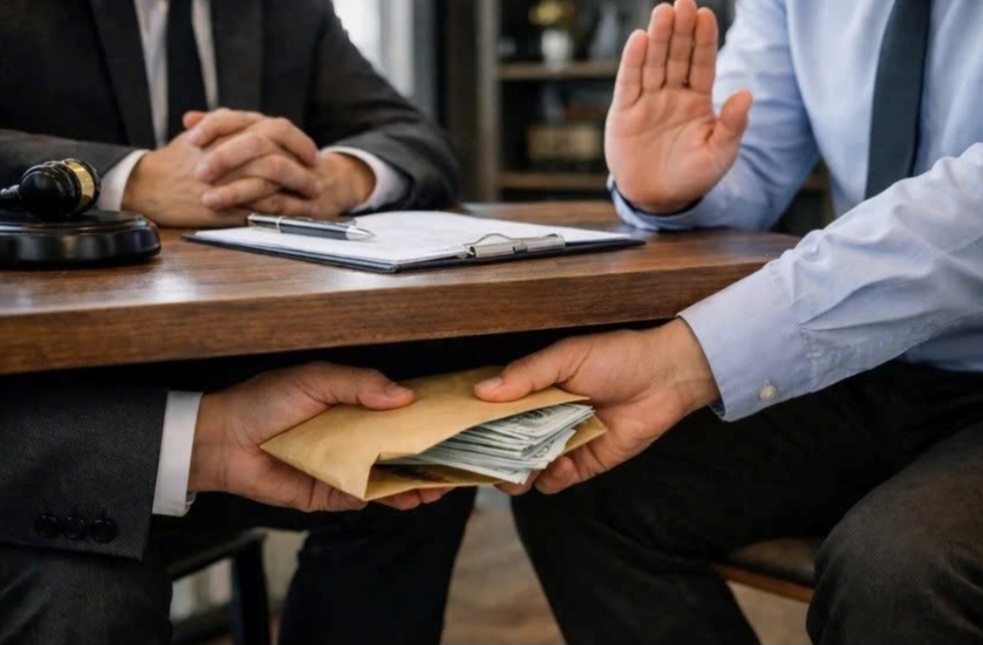 Nhiều cán bộ của Cục ATTP đã bị xử phạt về hành vi nhận hối lộ - Ảnh minh họa