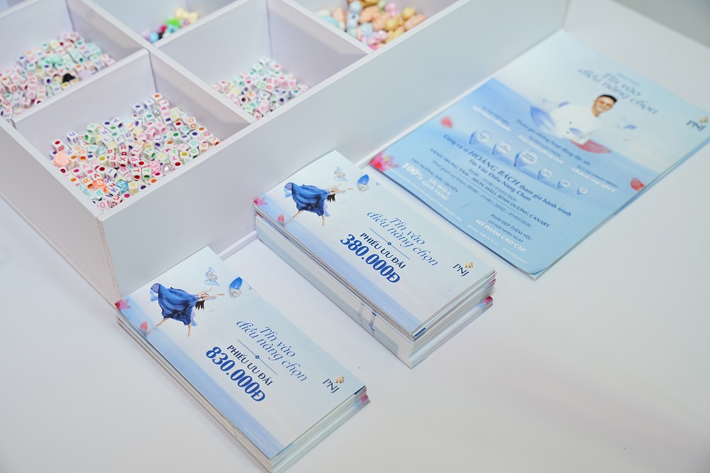 Tham dự sự kiện, phái đẹp có cơ hội tham gia workshop và nhận phiếu ưu đãi từ PNJ - Ảnh: PNJ