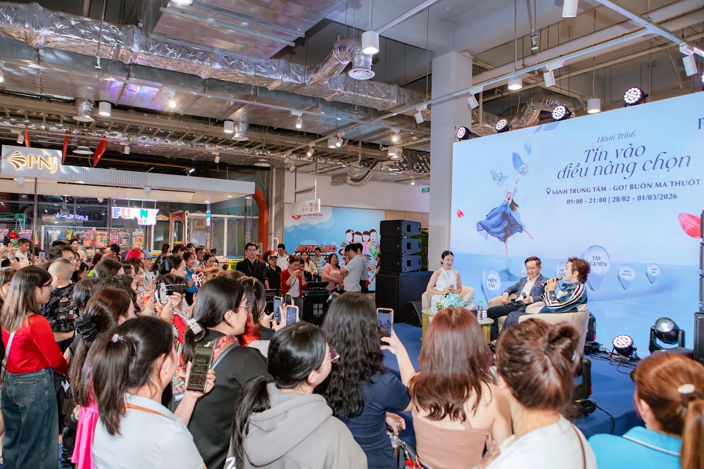 Hình ảnh chuỗi sự kiện “Hành trình Tin vào điều nàng chọn” do PNJ tổ chức - Ảnh: PNJ