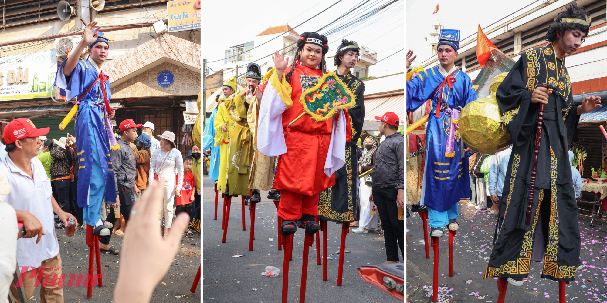  Thử thách lớn nhất của người biểu diễn đi cà kheo không nằm ở việc giữ thăng bằng mà là thời gian biểu diễn.