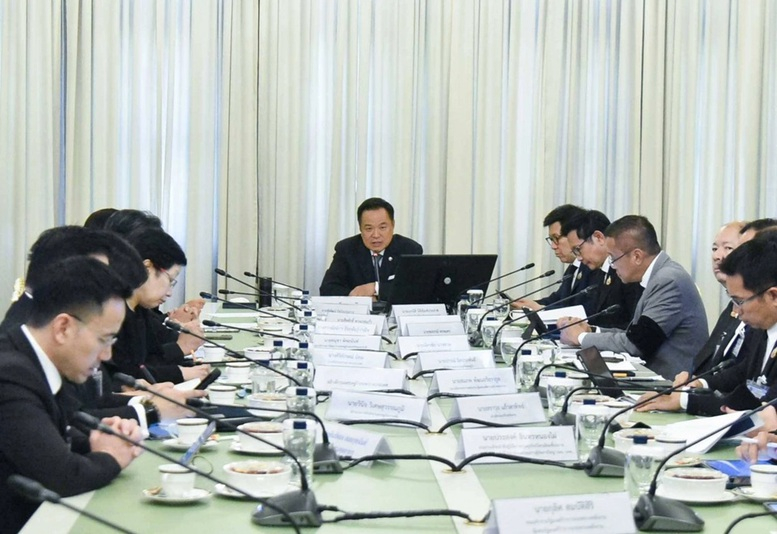 Phiên họp khẩn tại Tòa nhà Chính phủ Thái Lan chiều 5/3/2026 - Ảnh: Văn phòng Chính phủ Thái Lan