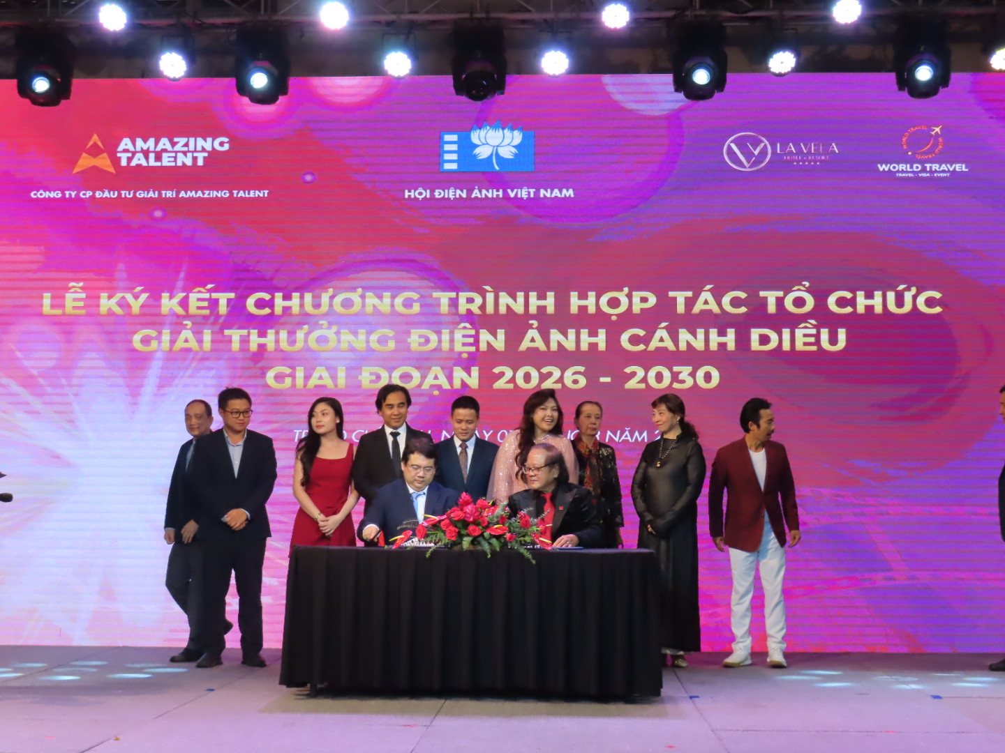 Hội Điện ảnh Việt Nam và công ty giải trí Amazing Talent ký kết hợp tác