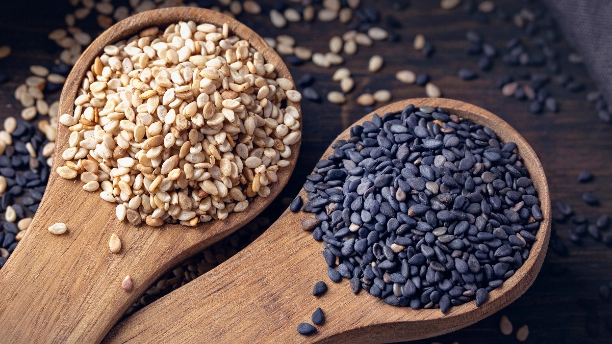 Hạt mè là một loại gia vị phổ biến - Ảnh: Getty Images