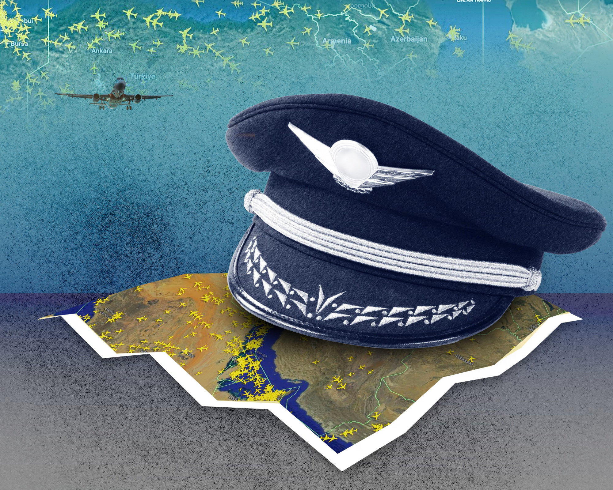 Các cơ trưởng điều khiển máy bay chở khách chịu trách nhiệm cuối cùng trong việc quyết định phải làm gì khi đối mặt với các sự cố từ xung đột quốc gia - Ảnh: The Guardian