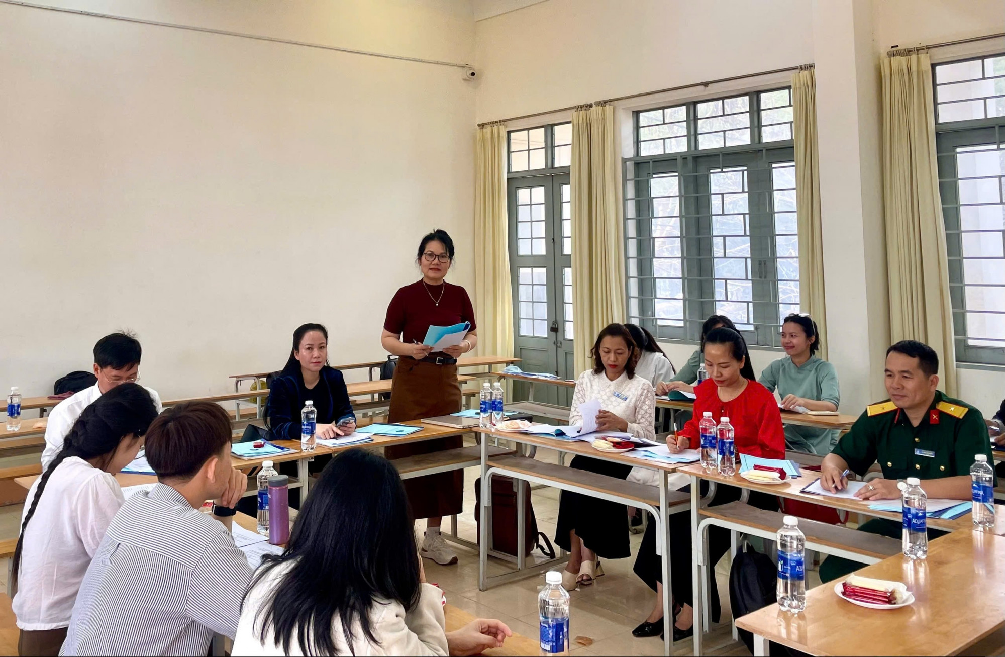 PGS.TS Tuyết Nhung Bkrông tham gia nhiều hoạt động nhằm bảo tồn và phát huy giá trị văn hóa của đồng bào các dân tộc Tây Nguyên