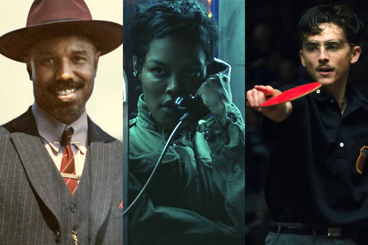 Michael B. Jordan, Teyana Taylor và Timothée Chalamet (từ trái qua) là những ứng viên sáng giá cho tượng vàng Oscar về diễn xuất - Nguồn ảnh: Rolling Stone