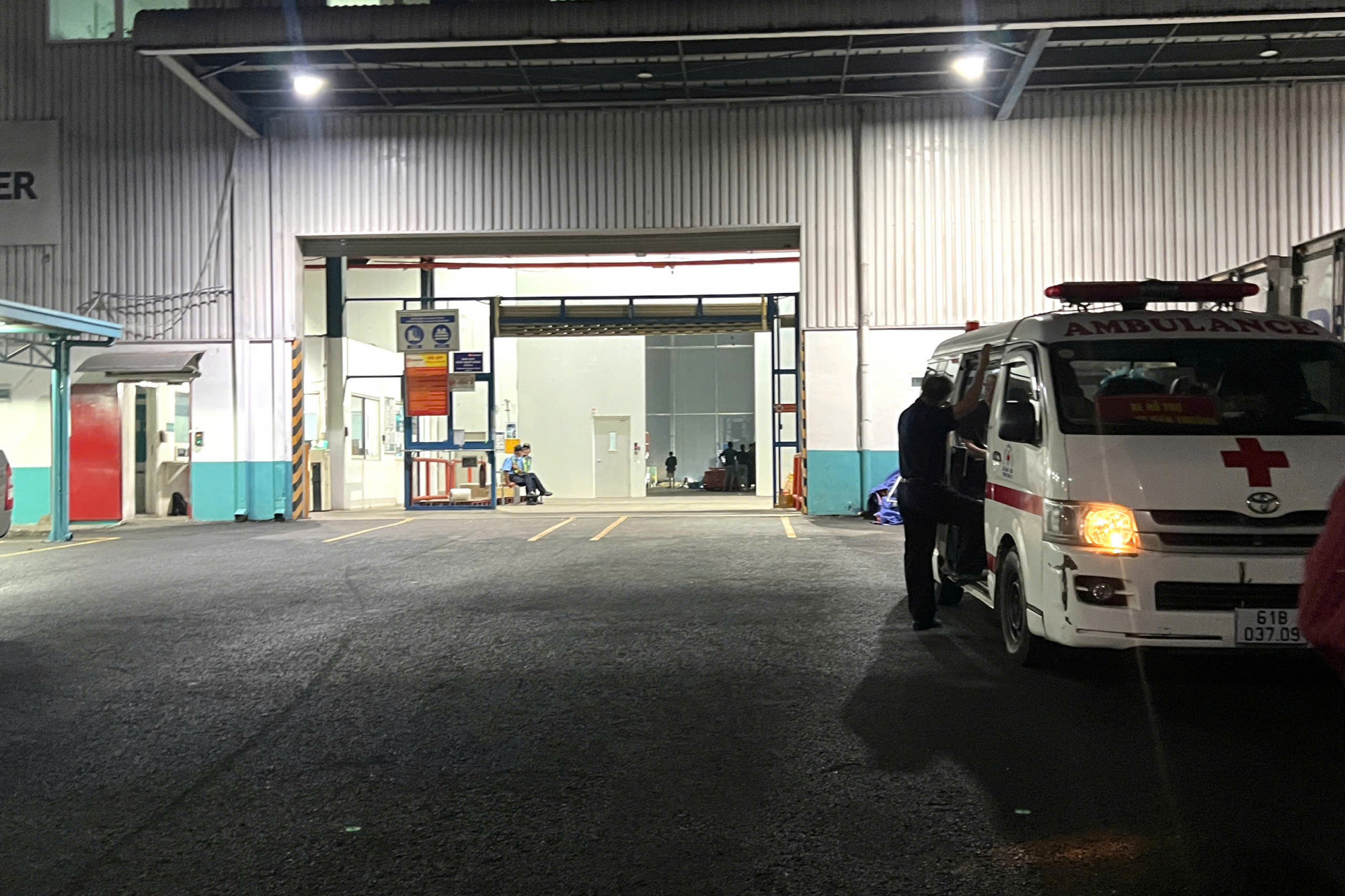 Hiện trường vụ việc. Ảnh: A.X.