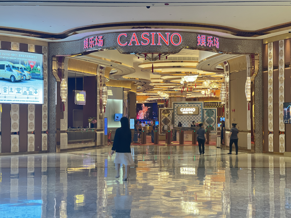 Một casino ở Đà Nẵng đón lượng lớn khách vào chơi là Trung Quốc, Hàn Quốc. Ảnh: Quốc Thái