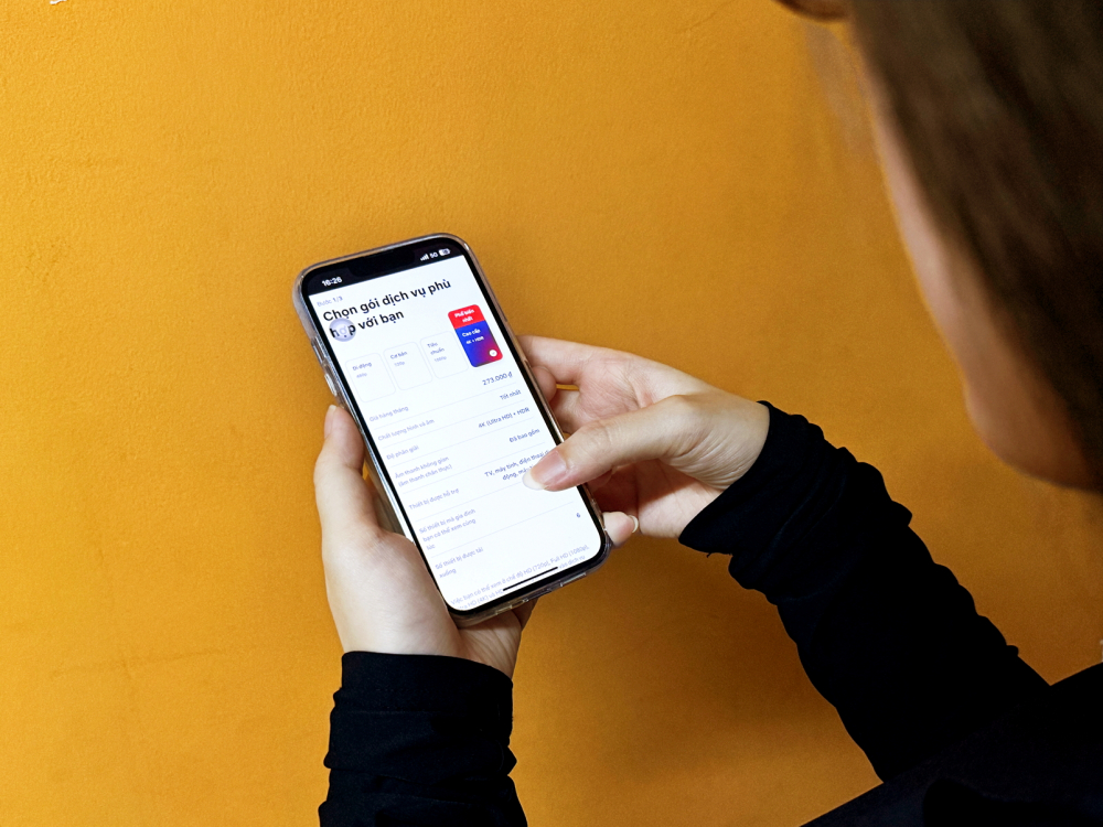 Các ứng dụng chia gói thuê bao thành nhiều dạng để phù hợp với nhiều đối tượng