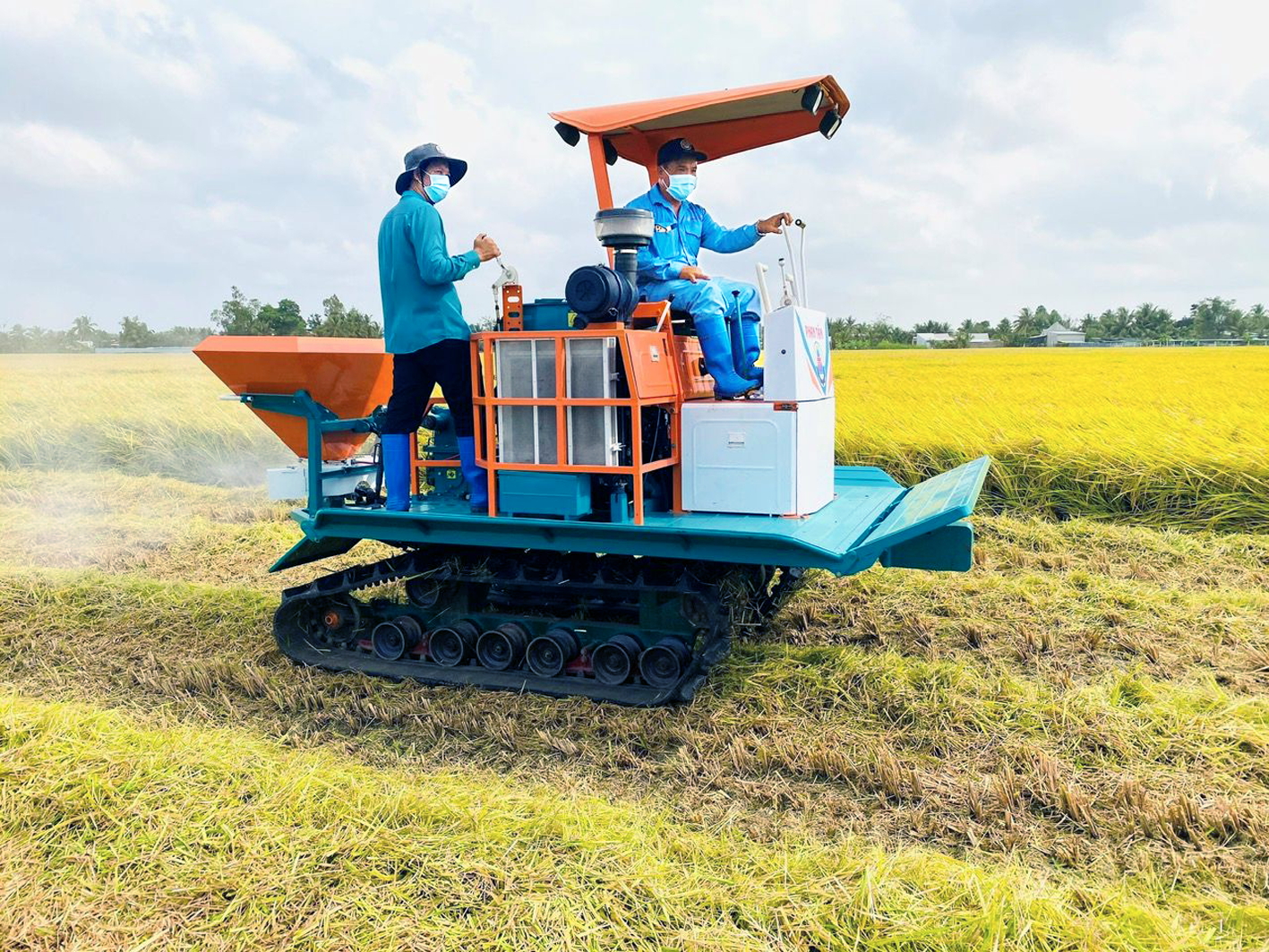 Đề án áp dụng đồng bộ cơ giới hóa vào sản xuất và thu hoạch lúa ở đồng bằng sông Cửu Long