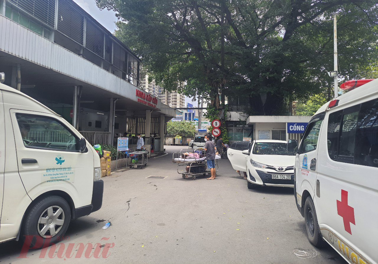 Khoa Cấp cứu, Bệnh viện Chợ Rẫy, ảnh Phạm An