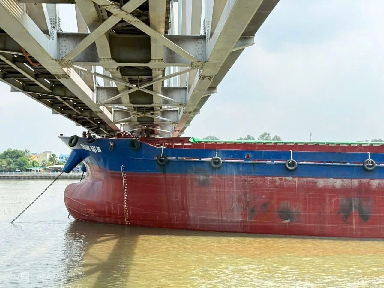 Hiện trường vụ việc. Ảnh: A.X