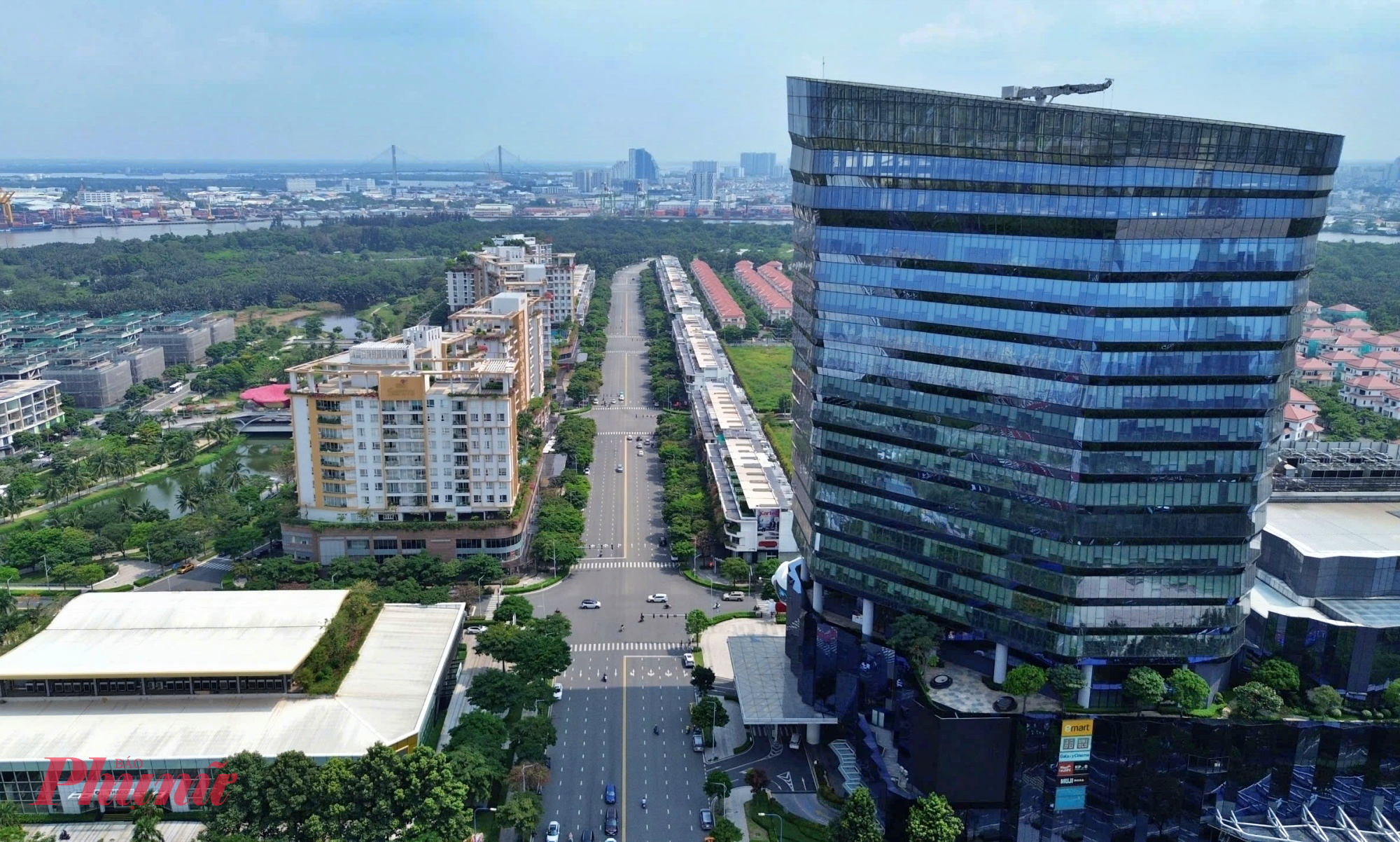 Đường Nguyễn Cơ Thạch sẽ kéo dài đến sông Sài Gòn kết nối với cầu Thủ Thiêm 4 hướng đi quận 7 (trước đây) 