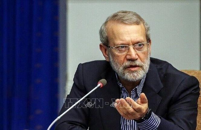 Thư ký Hội đồng An ninh Quốc gia Tối cao (SNSC) Iran Ali Larijani - Ảnh: IRNA/TTXVN