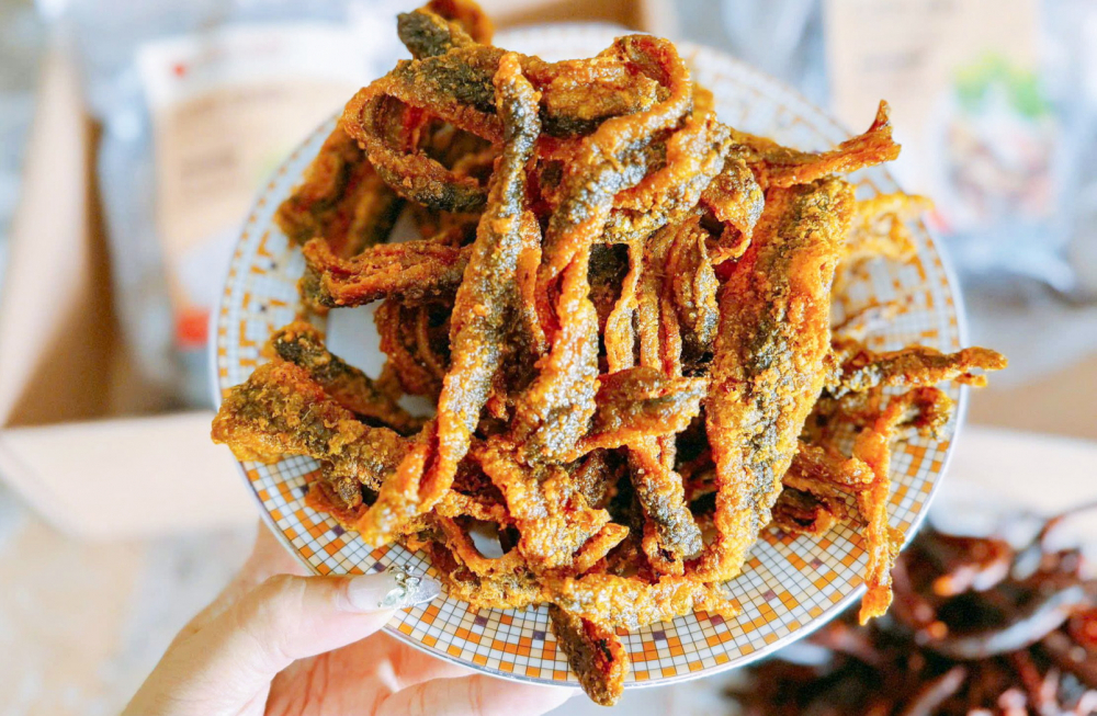 Sản phẩm lươn chiên giòn được nhiều khách hàng ưa thích